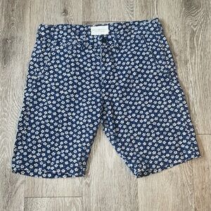 Ralph Lauren Shorts Mens 32 Blue Floral Denim & Supply Pocket Everyday 9